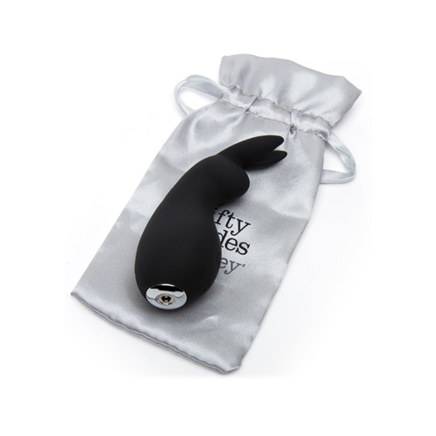 Fifty Shades of Grey - Greedy Girl USB-Oplaadbare Clitoris Rabbit Vibrator Vrouwen Speeltjes